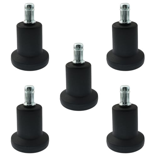 5PCS Swivel Fixed Wheel 2inch Replaces Office Chair Wheels Circlip Swivel