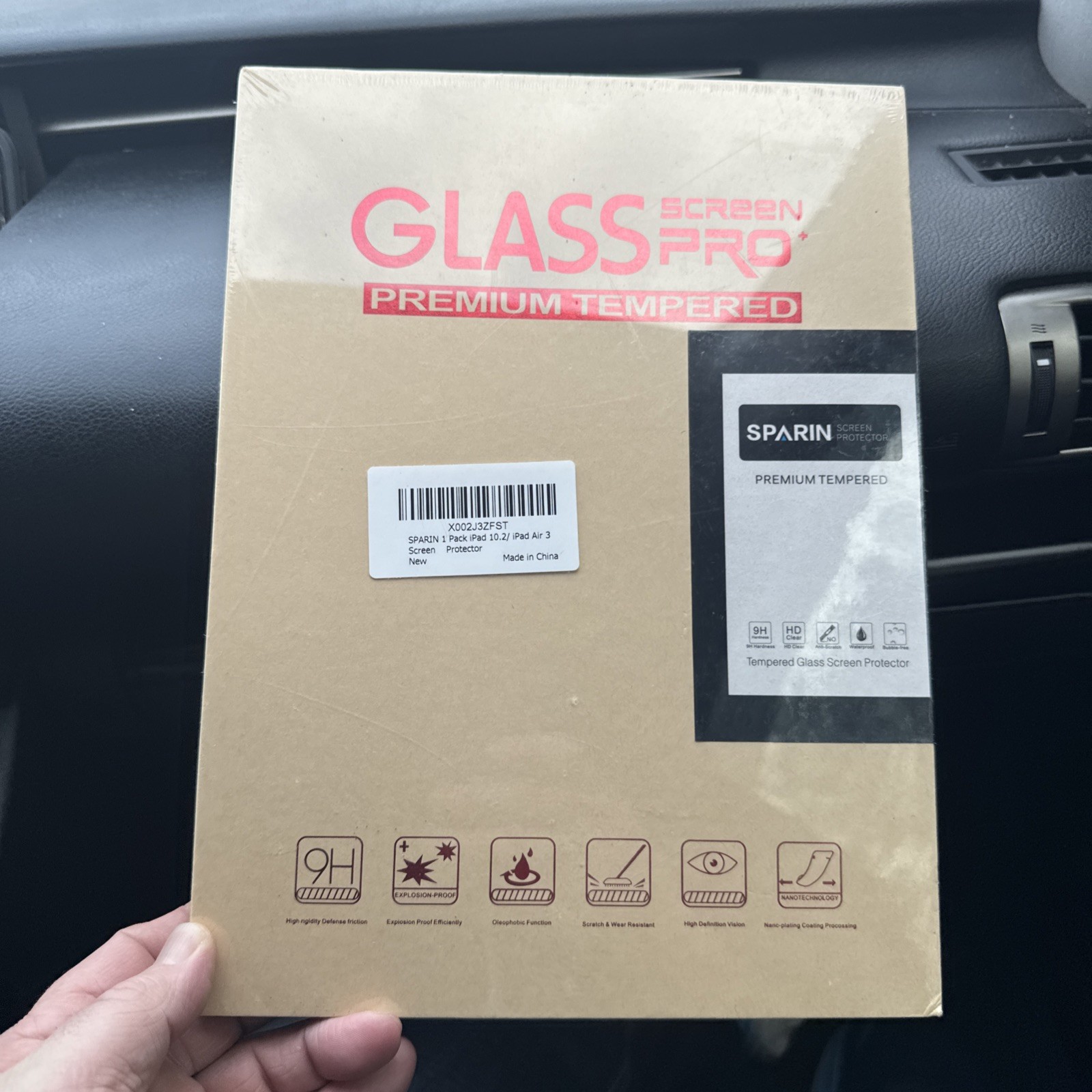 Premium Tempered Glass For iPad Air 3 10.2” (NEW)