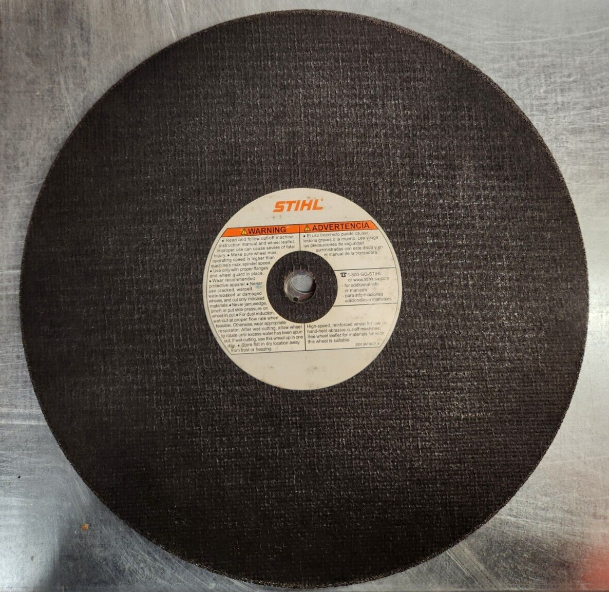 STIHL CUTTING WHEEL # 08350208001