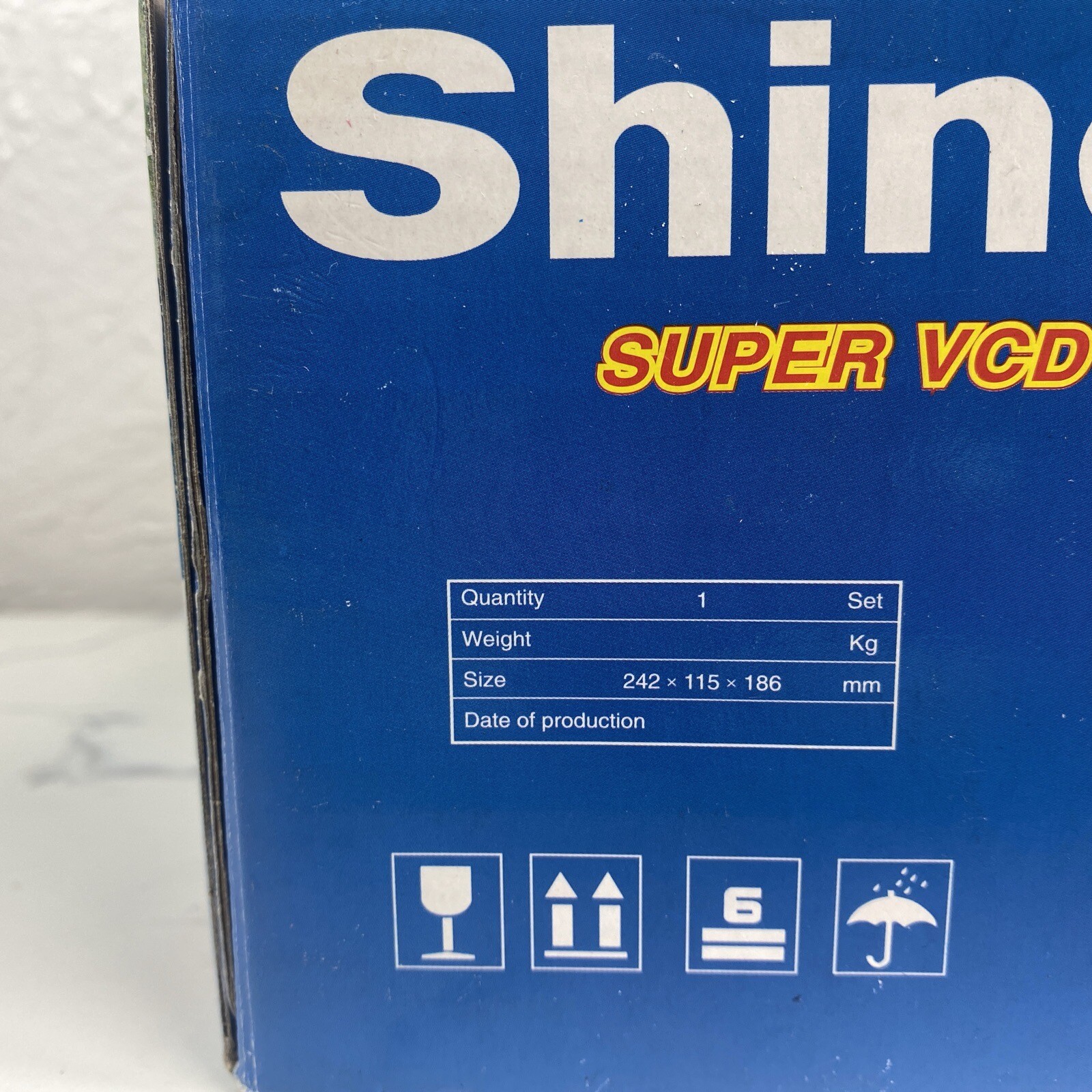 Shinco SVD-951 (MP) Super VCD Portable Mini Player MP3 Re-reading Version