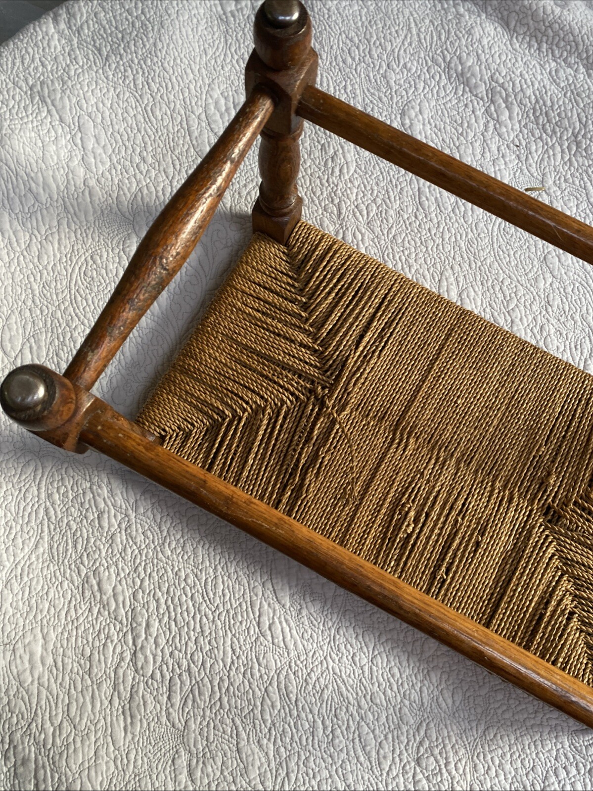 Vintage oak stool