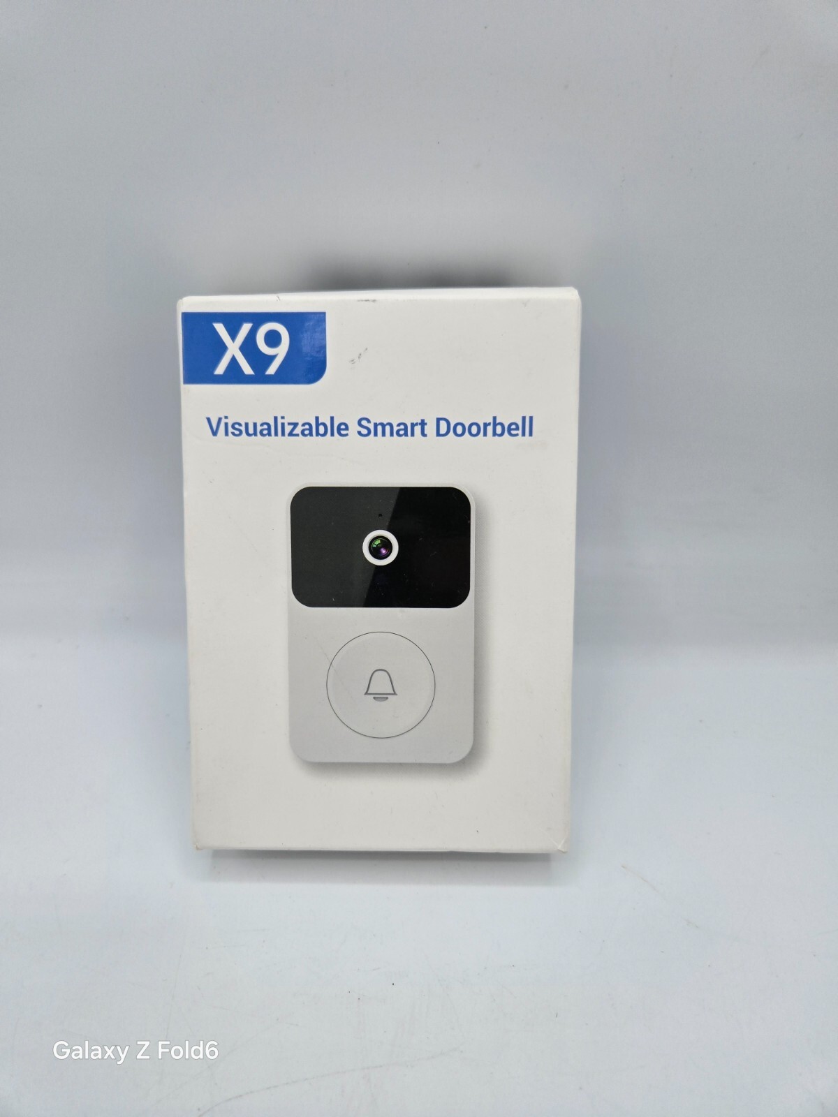 X9 XW133-X9 Visualization Smart Doorbell White Wifi 2.4G Video Talking Wireless