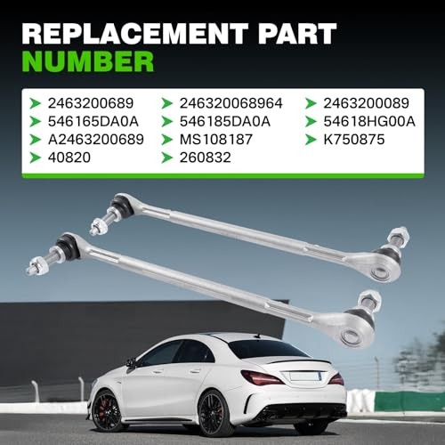Front Stabilizer Bar Link Compatible with Mercedes-Benz B250e 2016-2017,