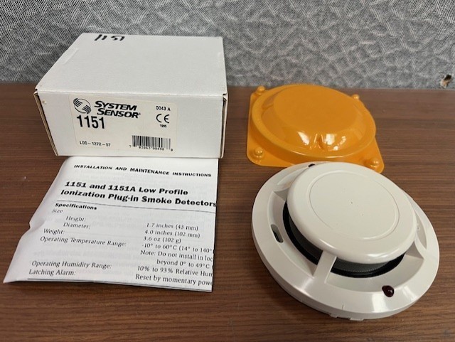 System Sensor 1151 smoke detector; Brand New