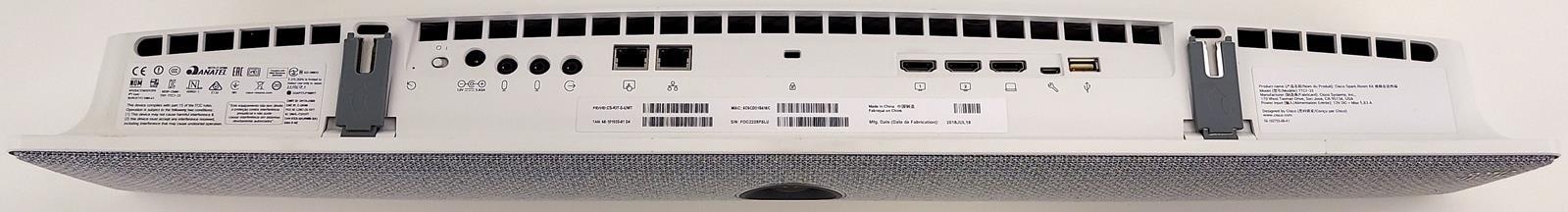 Cisco WebEx Spark Room Kit TTC7-23 Camera Bar Telepresence Unit