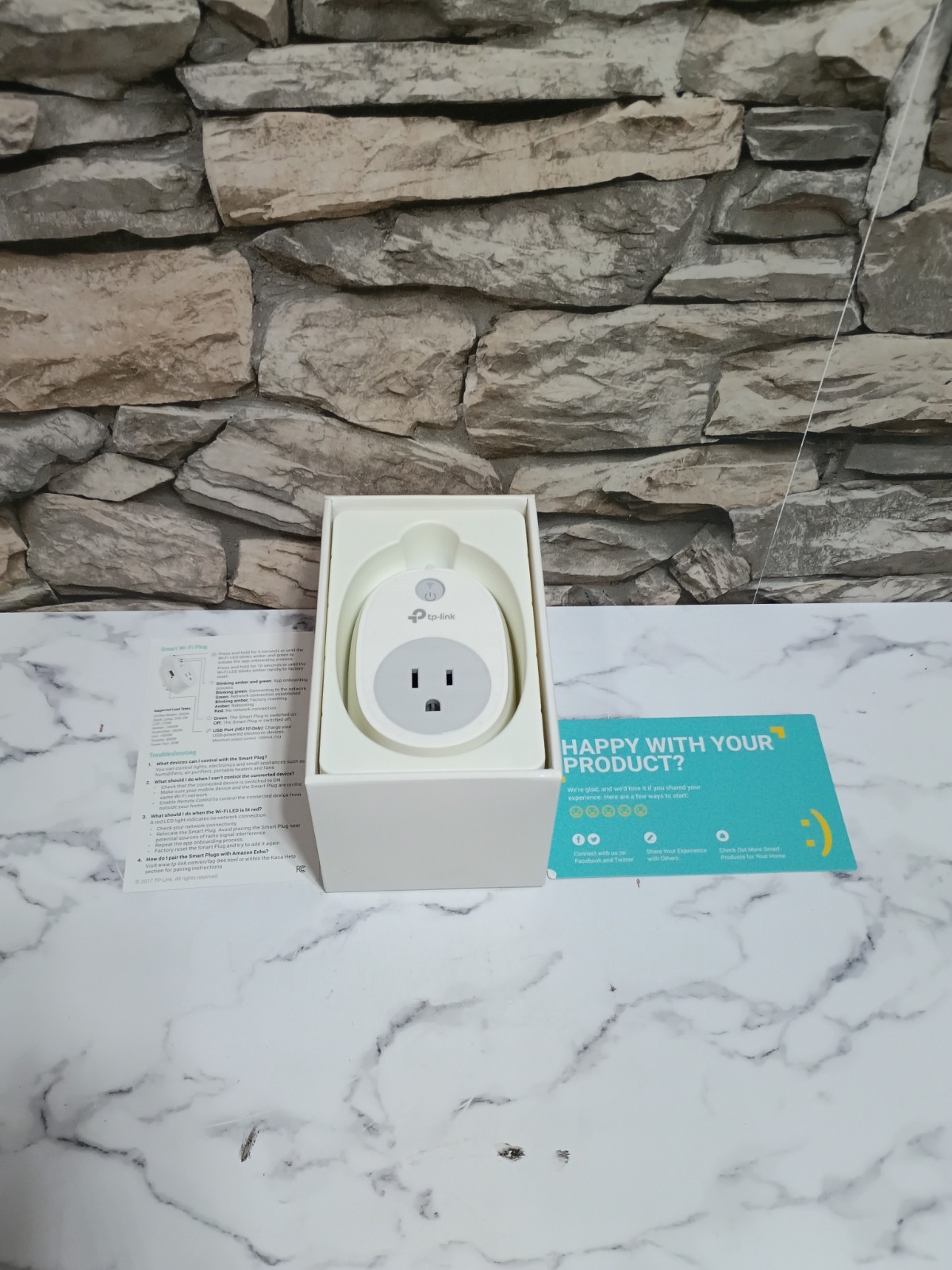 TP-Link Smart Wifi Plug Remote Access White Remote Device HS100