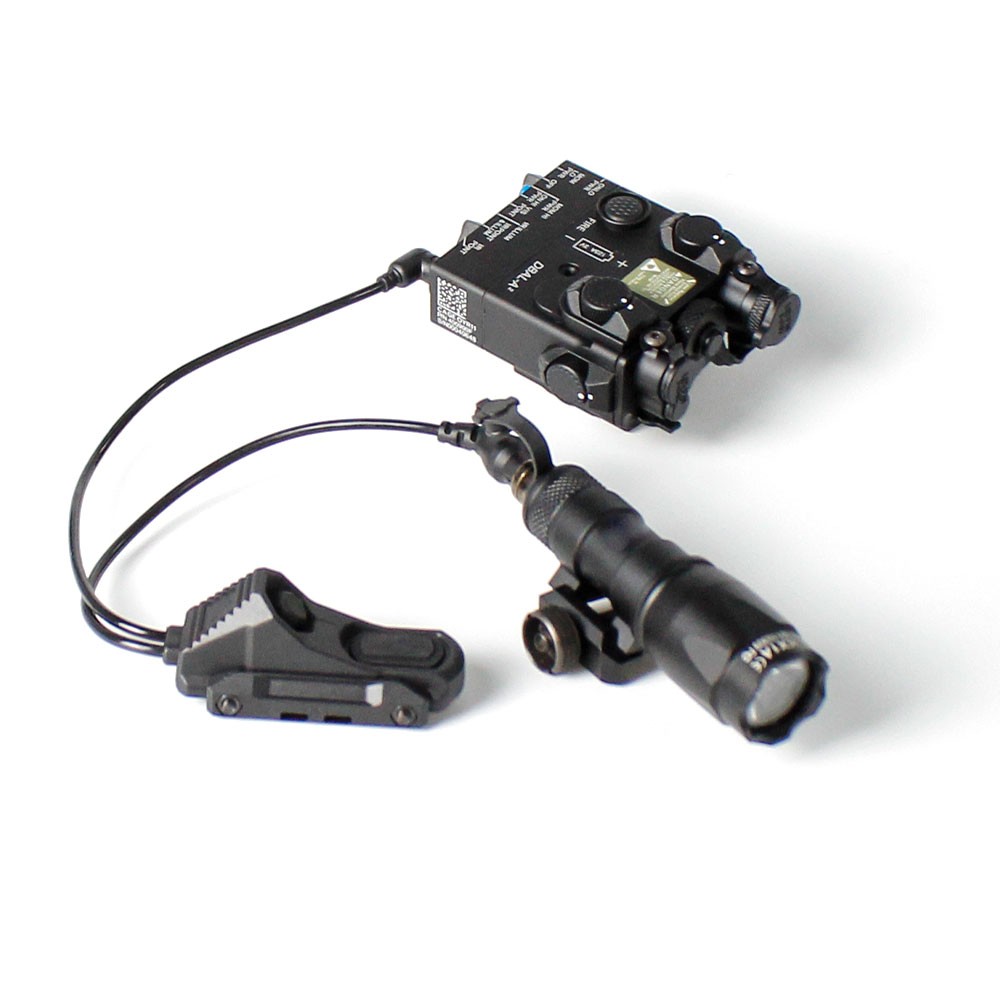 Airsoft DBAL-A2 RED Green Laser & Strobe Light + M300C Flahlight + Dual Switch