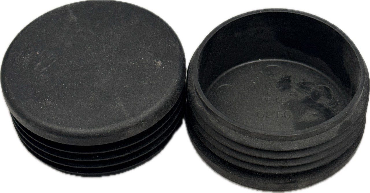 Lamella plugs Ø 60 mm pipe plugs foot caps round pipe end caps GL60