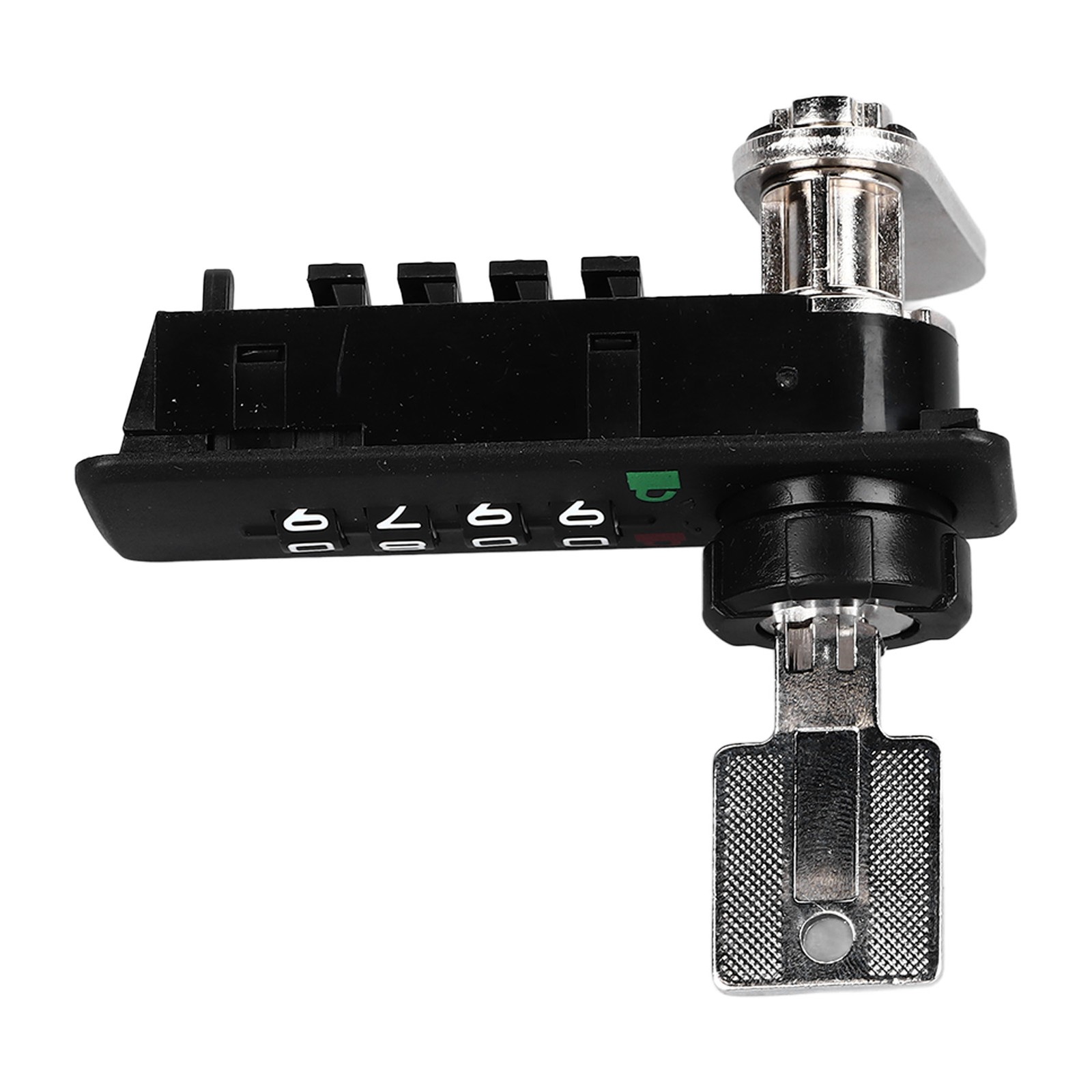 4 Digit Mechanical Dial Combination Lock For Secure Cabinet Protection Premium