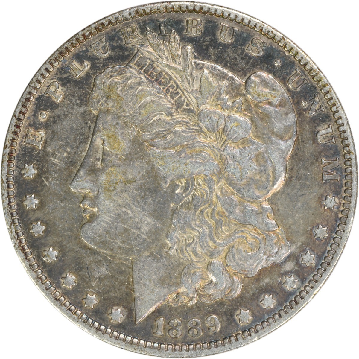 1889-O Morgan Silver Dollar EF Uncertified #418