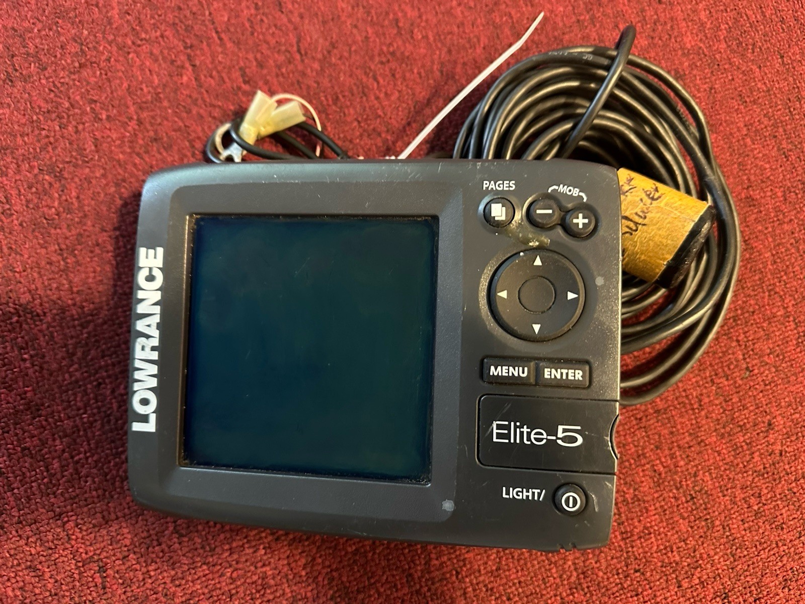 Lawrence Elite Five Hdr Fishfinder (UNTESTED)