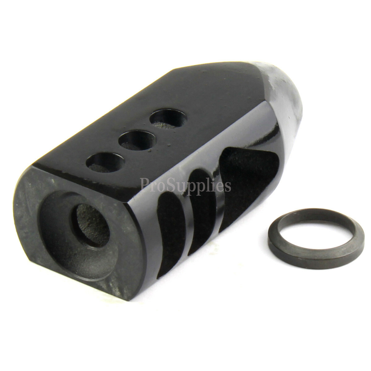 HOT! Tanker Style Muzzle Brake Triangular Baffl 5/8x24 Pitch for .308