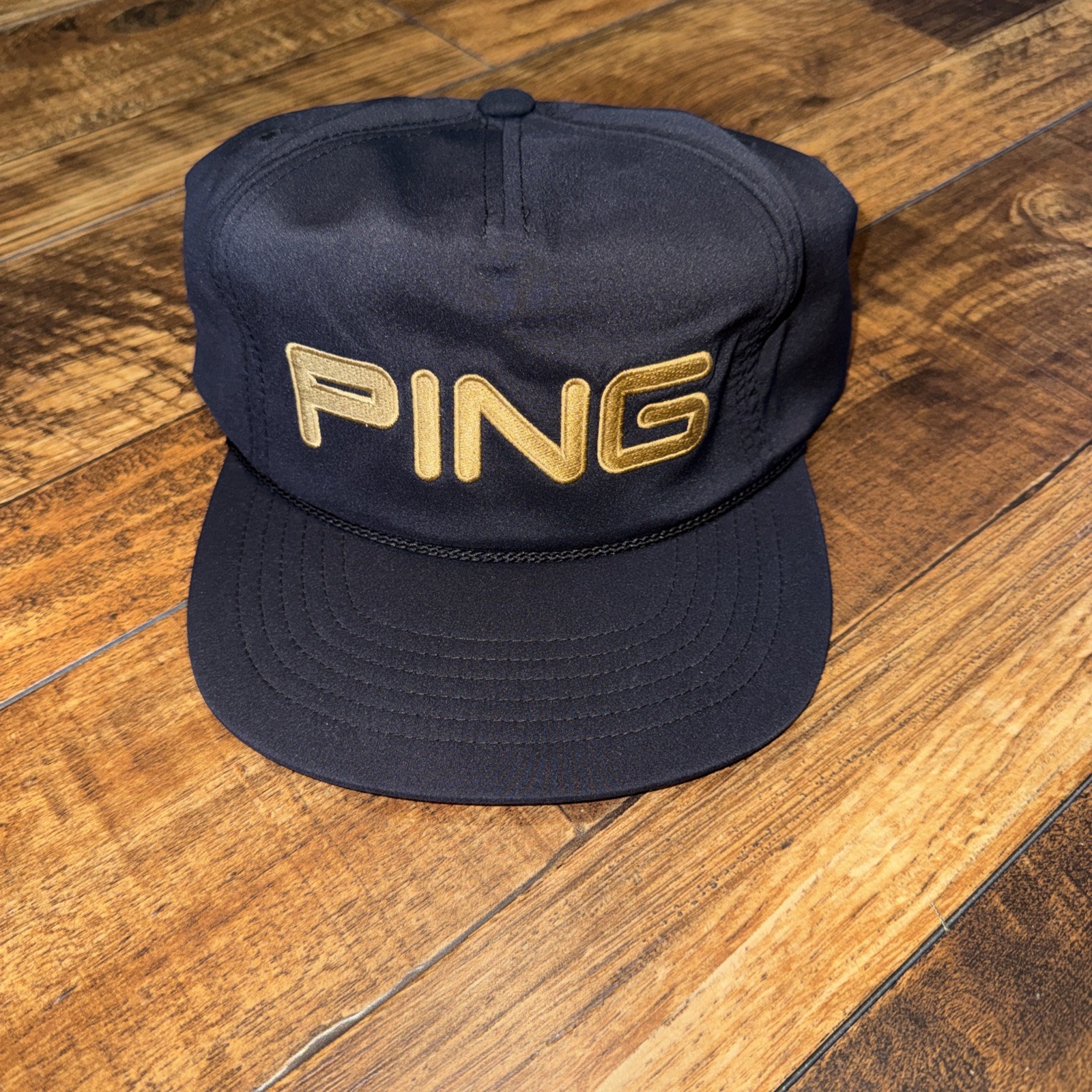 PING  Gilded PING Cap - Black/Gold