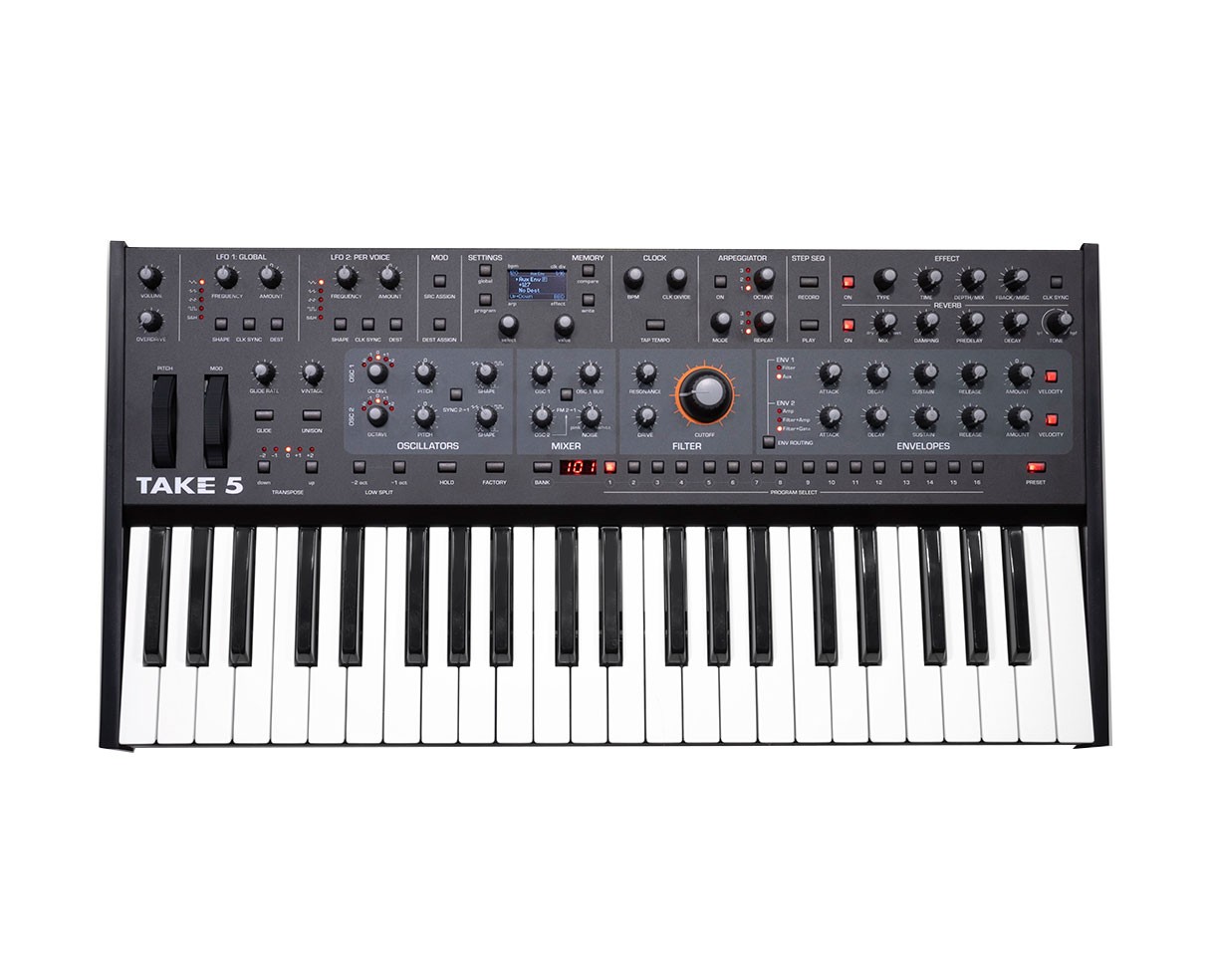 Sequential Take 5 Compact 5-Voice Poly Synth
