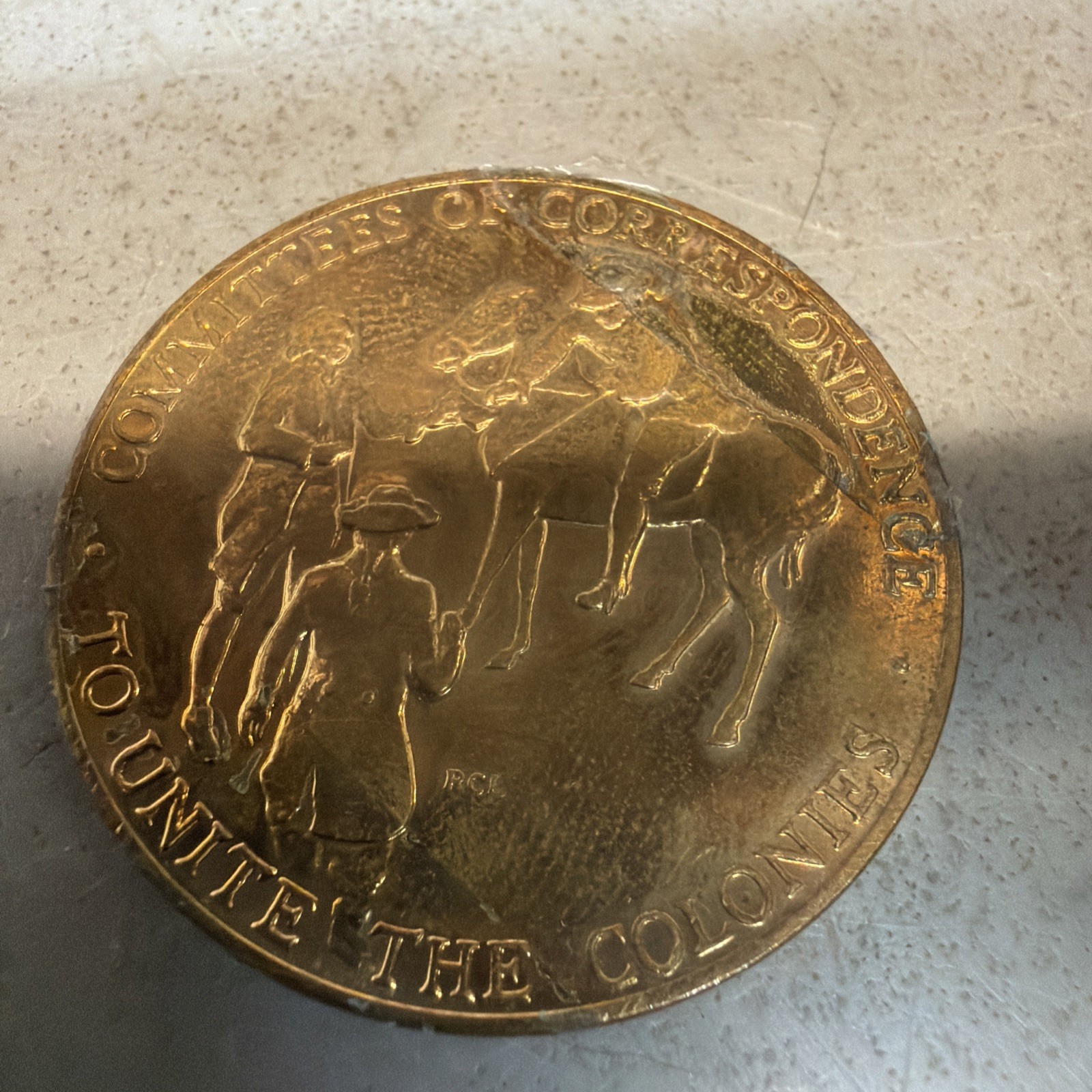 1973 AMERICAN REVOLUTION BICENTENNIAL TOKEN!