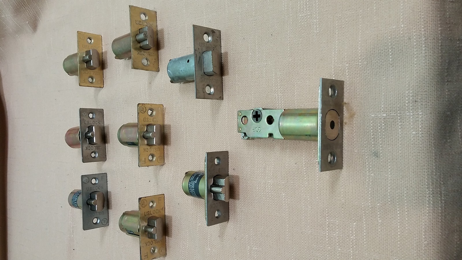 US Lock Spring Latches set of 9