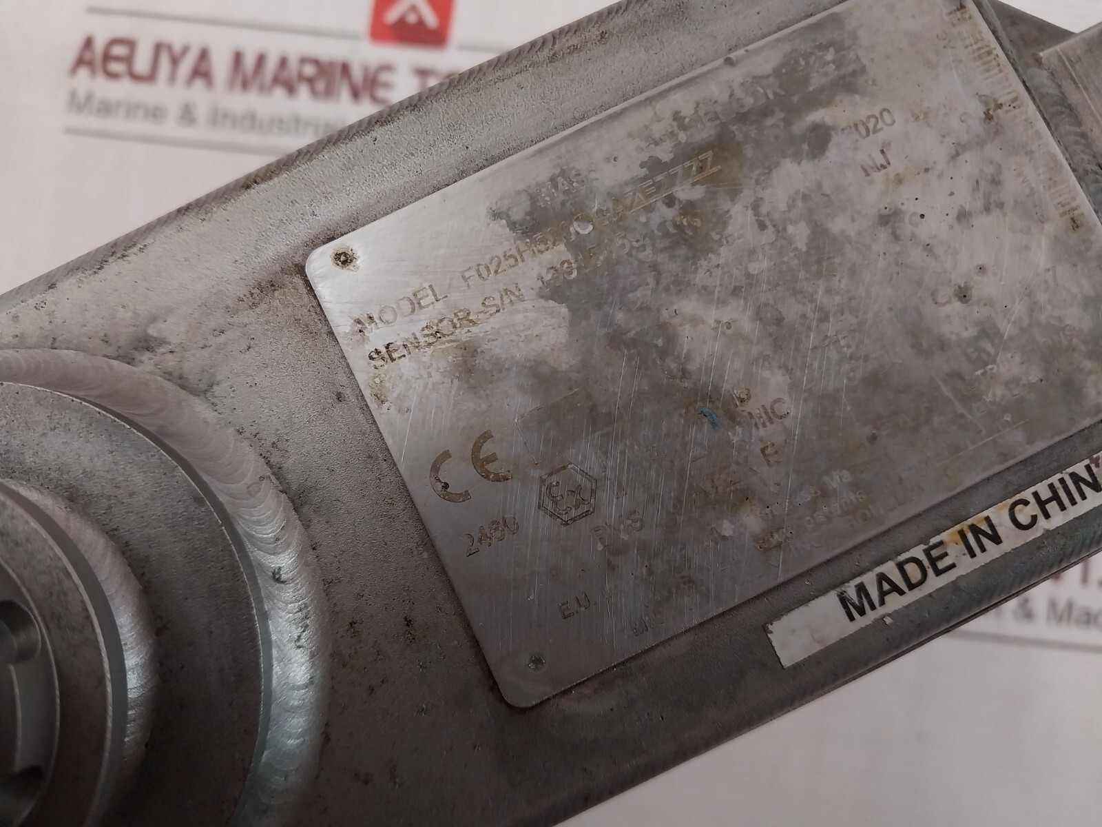 Micro Motion F025H520CCAZEZZZZ Mass Flow Sensor 1/2In B16 (Not Working)