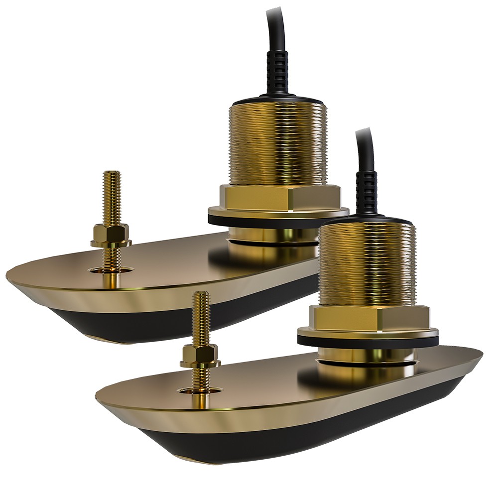 Raymarine RV-212 RealVision 3D&trade; Bronze Thru-Hull Transducer Pair Pack - 12