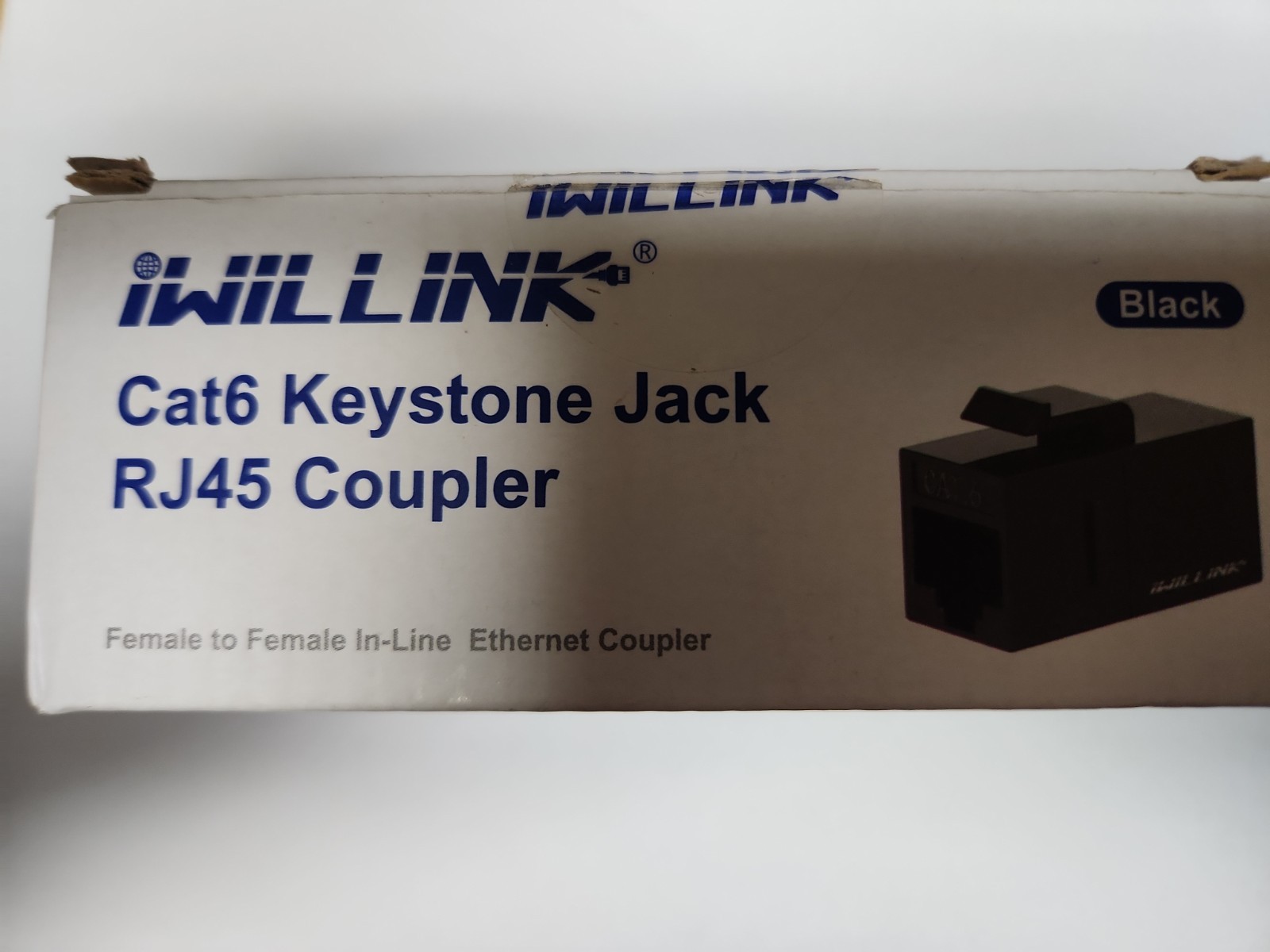 Iwillink 10Gbps Cat6 Keystone Jack, RJ45 Keystone Jack 25-Pack and Keystone