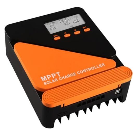 20A 50V MPPT Solar Charge Controller - 12V/24V - LCD Screen - Solar 20.0