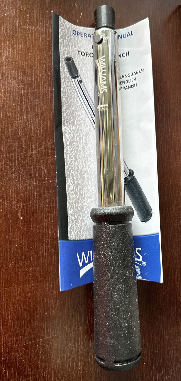 WILLIAMS TORQUE WRENCH 5OT-IW 15-75 Ft LB MADE IN USA