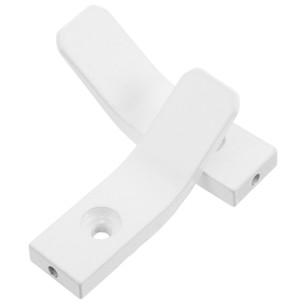 2 PCS Single Clothes Hook White Hooks Bathroom Towel Holder Hanger