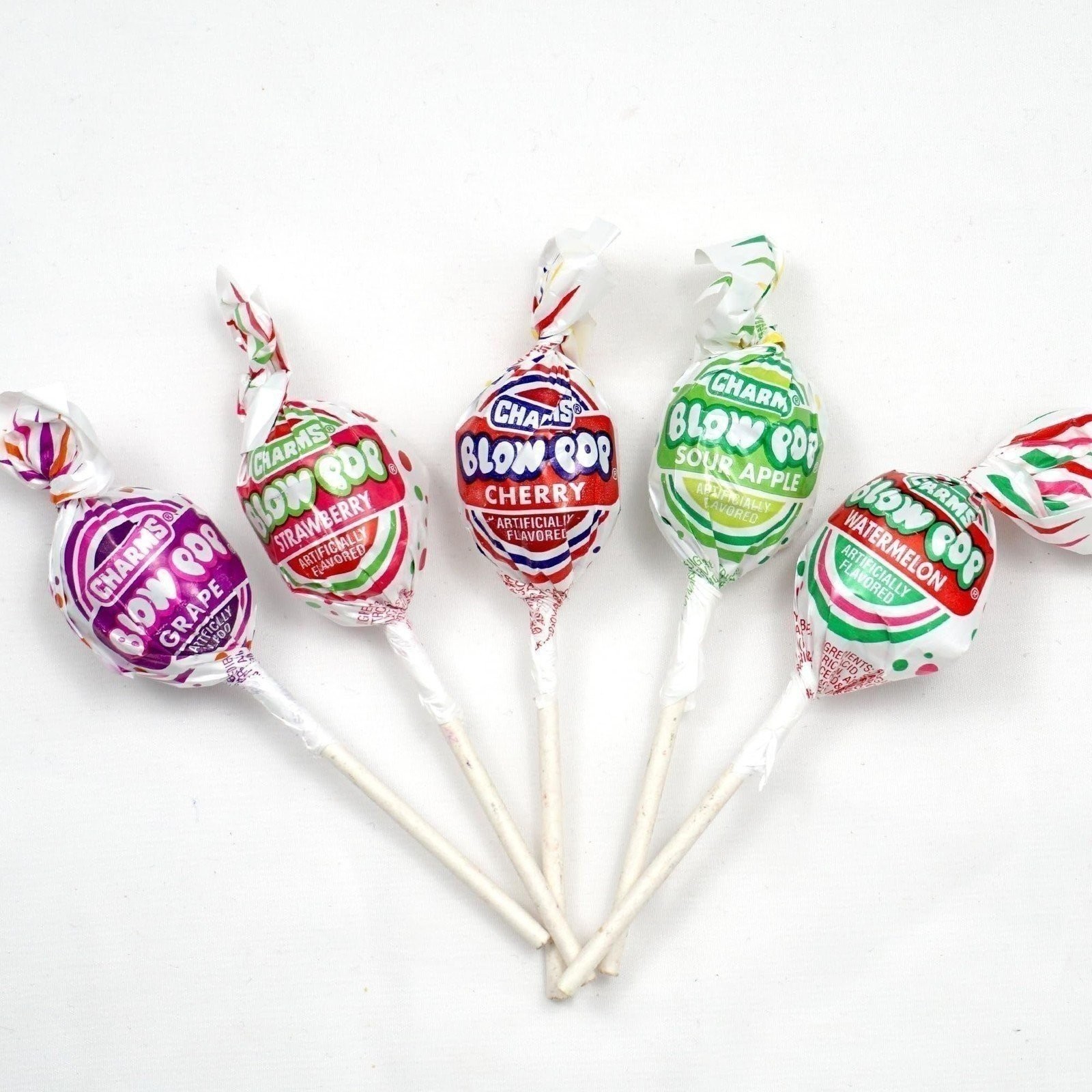 Charms Blow Pops, 3lb Bulk Bag (Approx 68), Assorted Fruit Flavored Bubble...