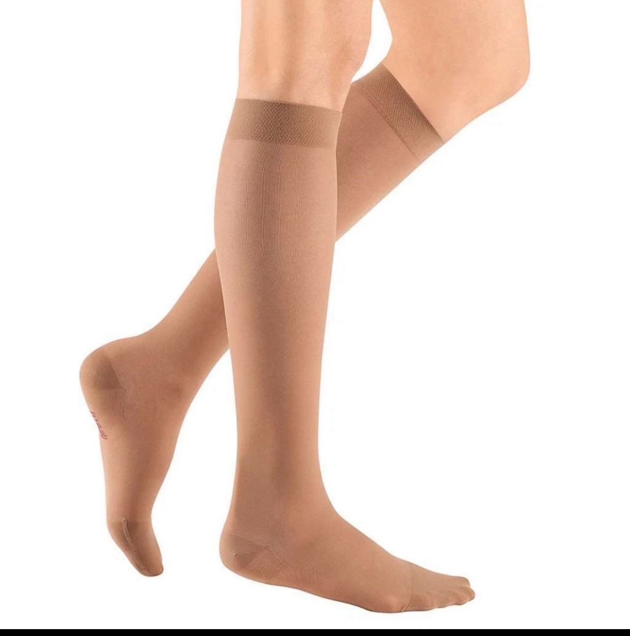 MEDI Sheer & Soft Calf Highs 8-15mmHg (Natural) X-Large