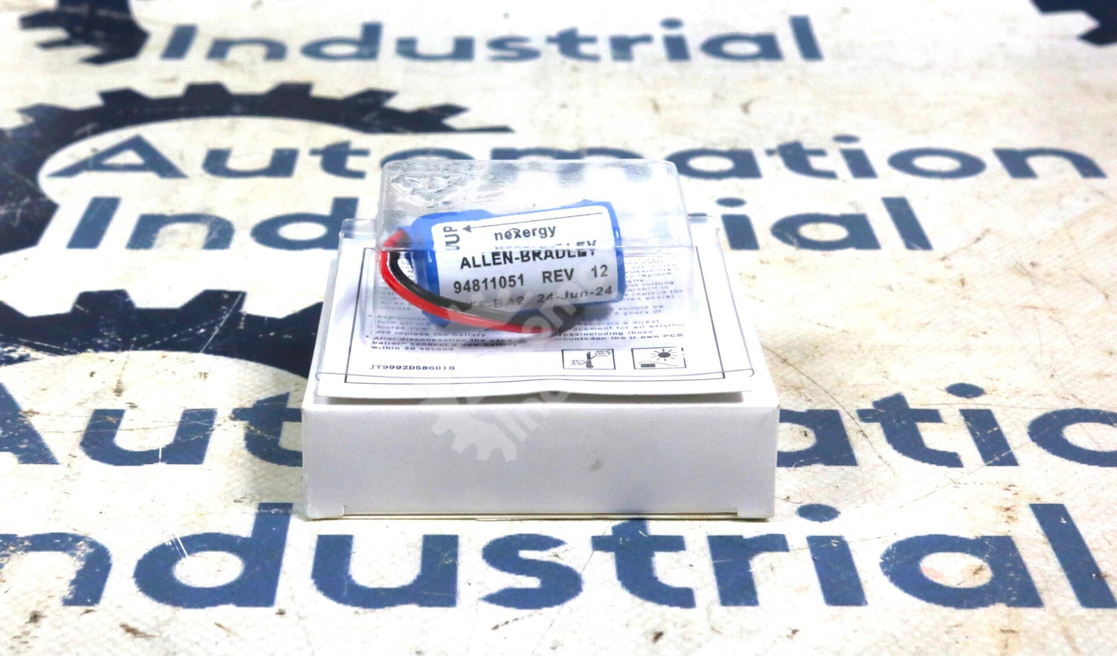 1756-BA2 By Allen Bradley Lithium Battery Assembly New Surplus Factory Package