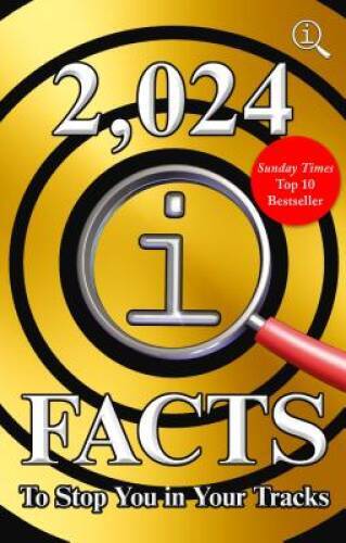 2,024 QI Facts To Stop You In Your Tracks - Hardcover - GOOD