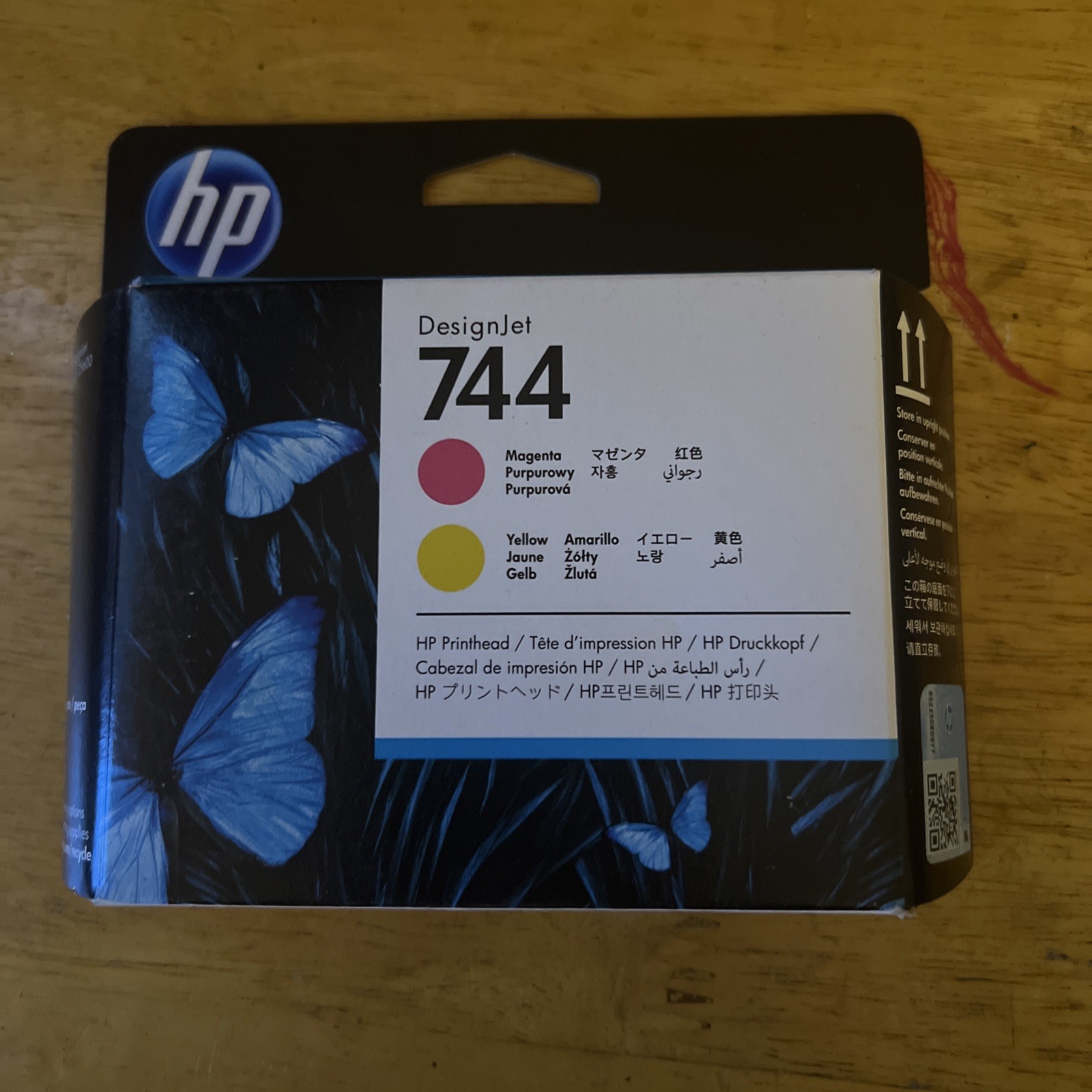 HP 744 Magenta/Yellow Printhead Expired October 2023