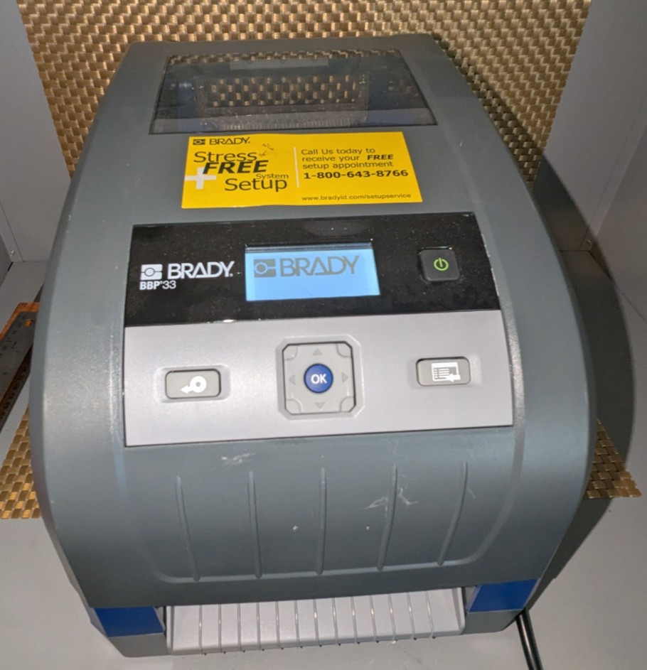 Brady BBP33 Industrial Label Printer