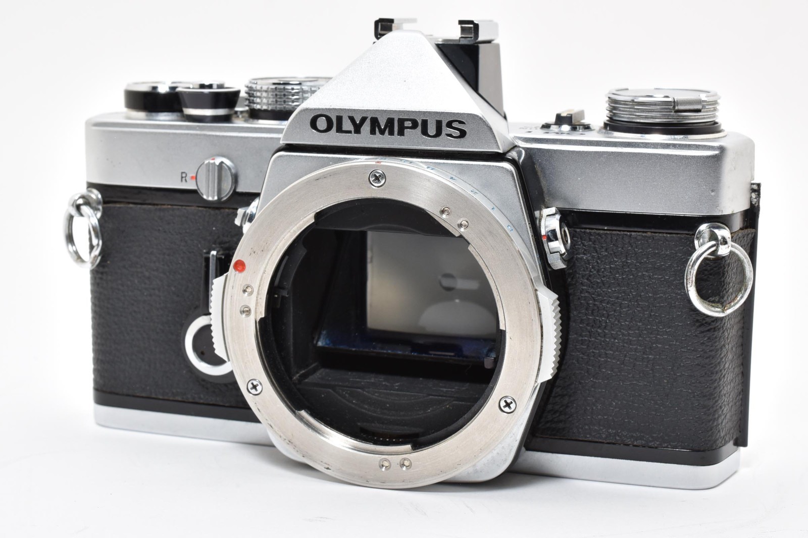 Olympus OM-1 Silver 35mm Film Camera Body SLR OM mount JAPAN [Exc++] #2687786