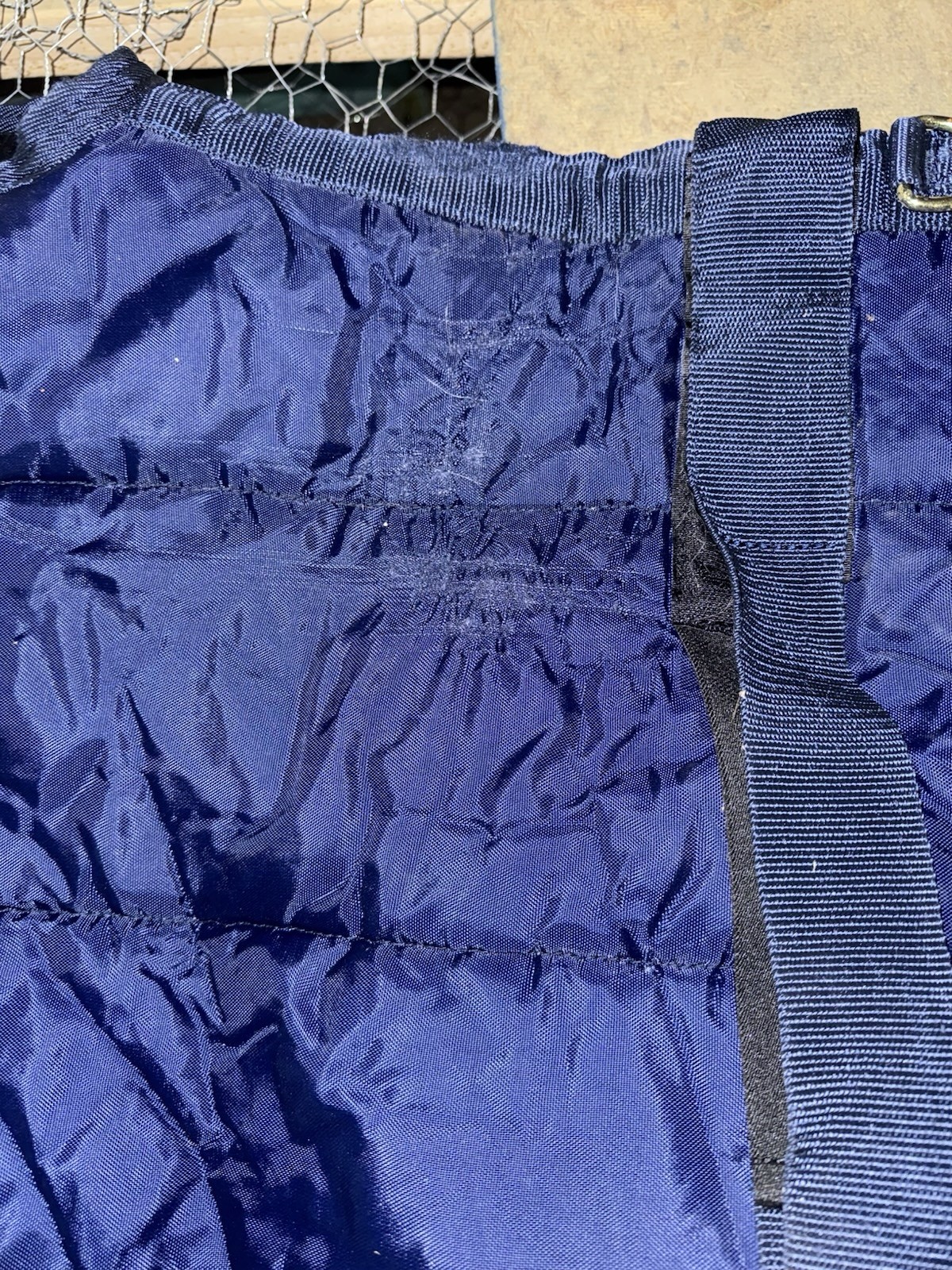 Schneiders Adjusta-Fit Medium Weight Stable Blanket Bellyband Blue 82”