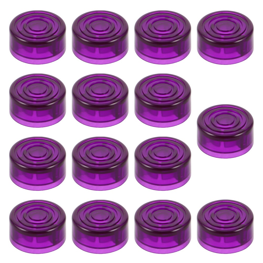15 Pcs Guitar Pedal Button Caps Effect Footswitch Topper