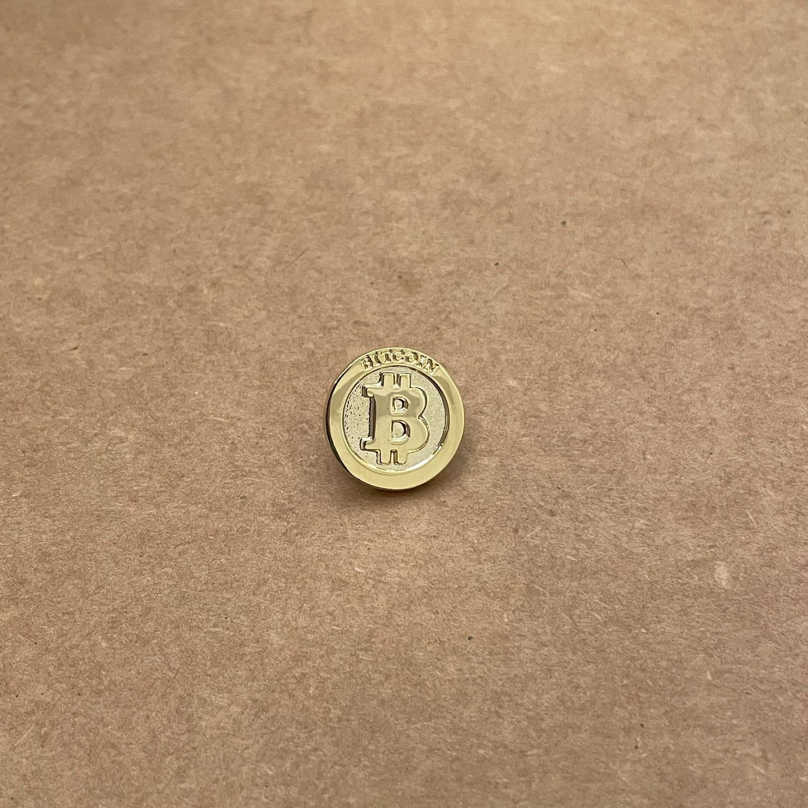 Bitcoin BTC Enamel Pin - Rare - Strong & Heavy Duty