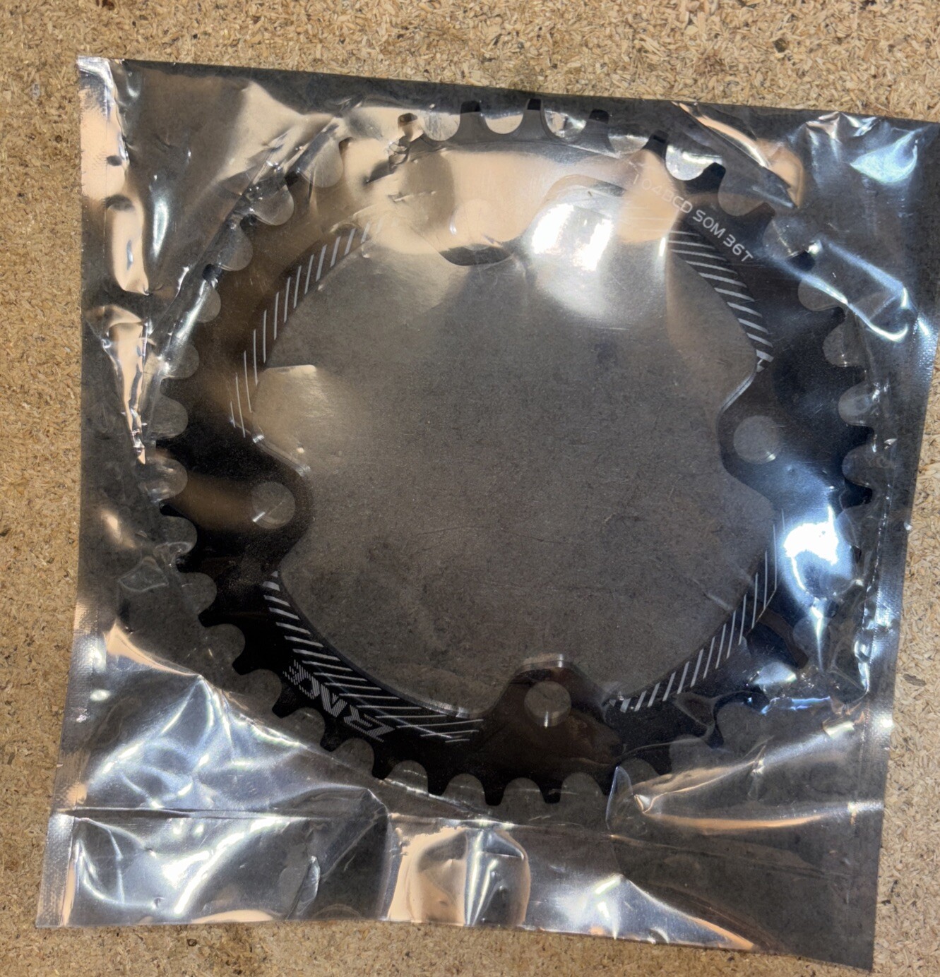 Zrace Chainring 104 Bolt Circle 36 Tooth New In Original Sealed Package