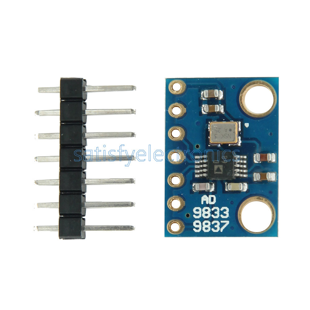 AD9833 DDS Signal Generator Module Programmable Microprocessors Sine Square Wave
