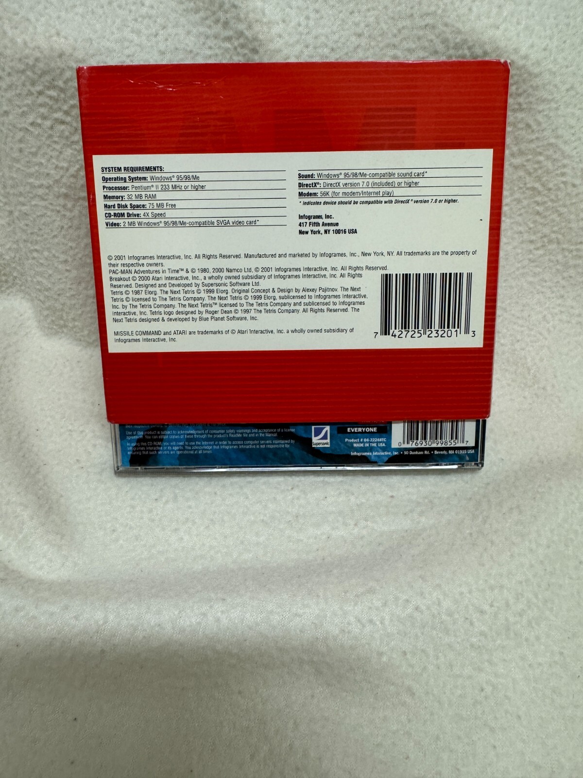 Infogrames Action Pack - 4 CLASSIC GAMES!!!!