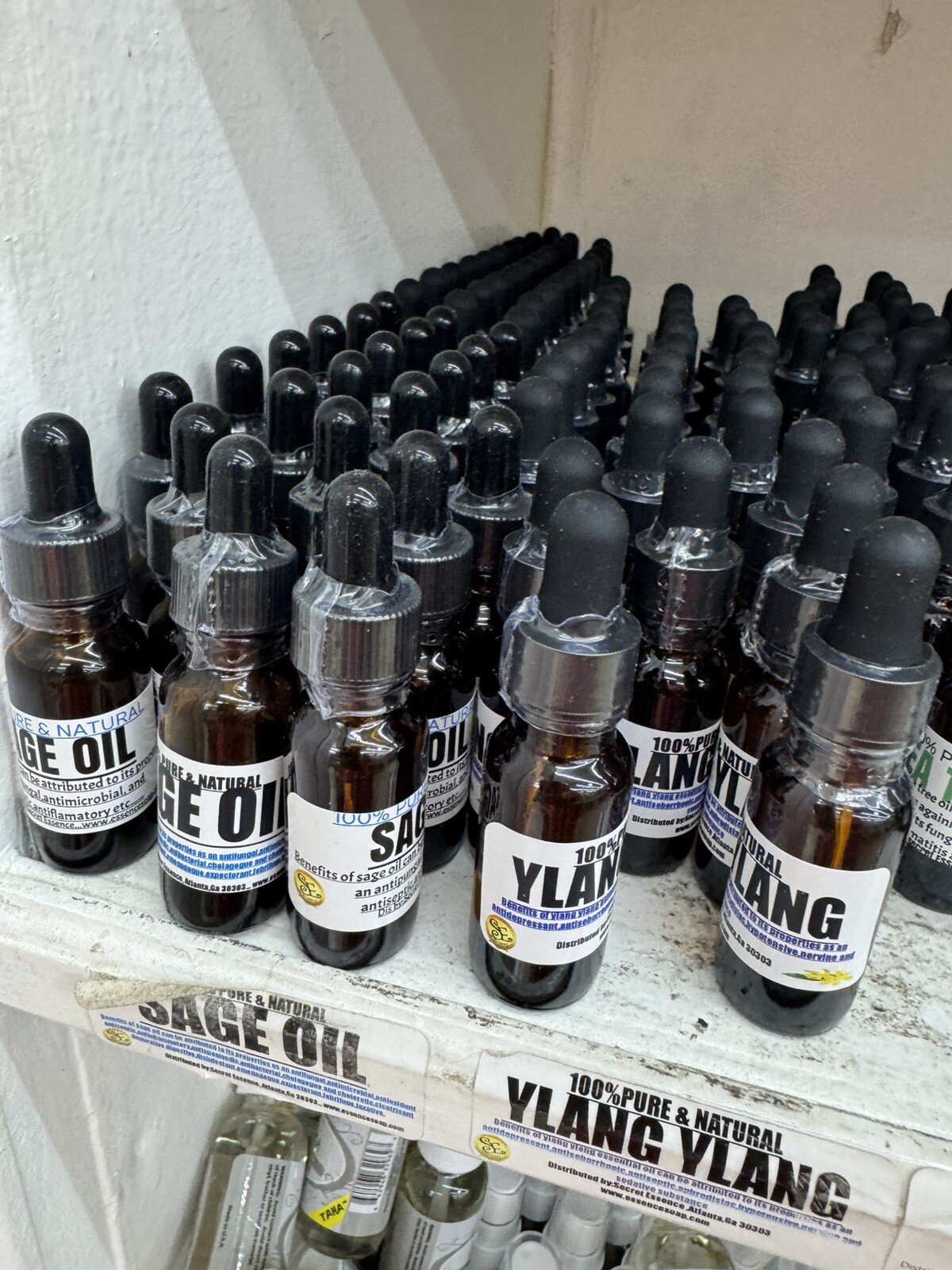 100% pure essential oil undiluted
