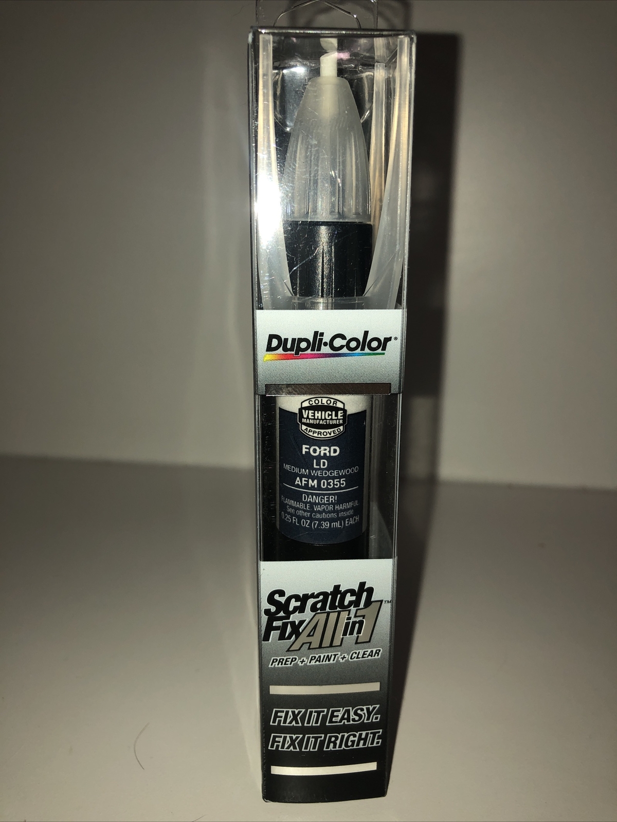 Ford Medium Wedgewood LD Duplicolor Paint Scratch Fix AFM0355 Touch Up All In 1