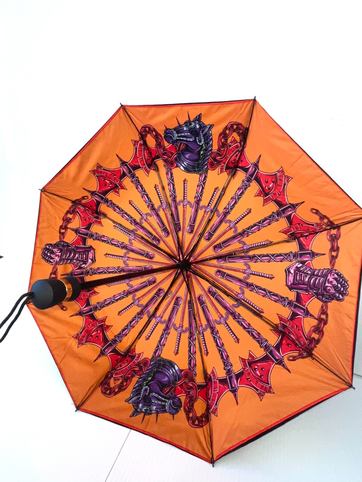 Compact umbrella, Small folding umbrella, Flower umbrella. 2 layer umbrella.