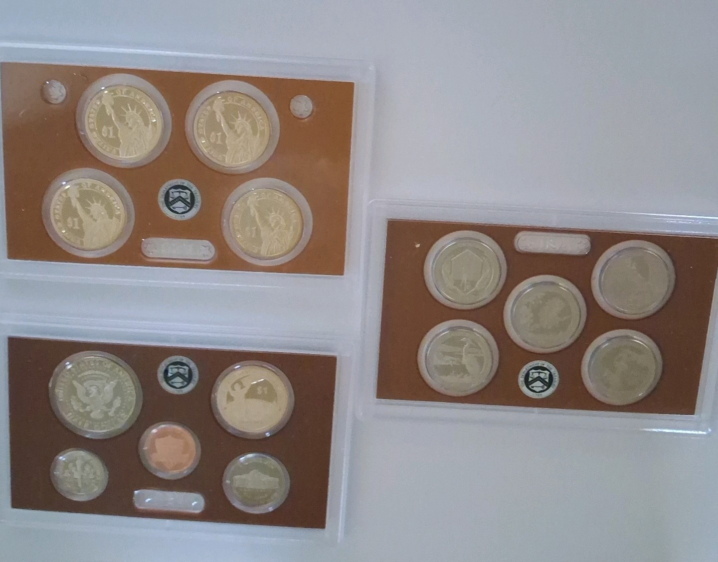 2015 U.S. Mint Proof Set OGP Box & COA 14 Coins Complete Clad Set