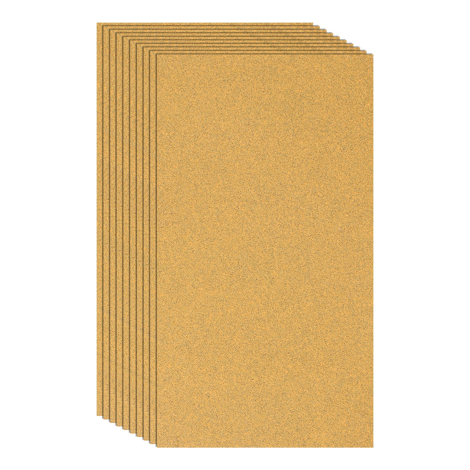 10 Pack 3" x 5" Sandpaper, 120 Grit Sand Papers for Wood Furniture Floor