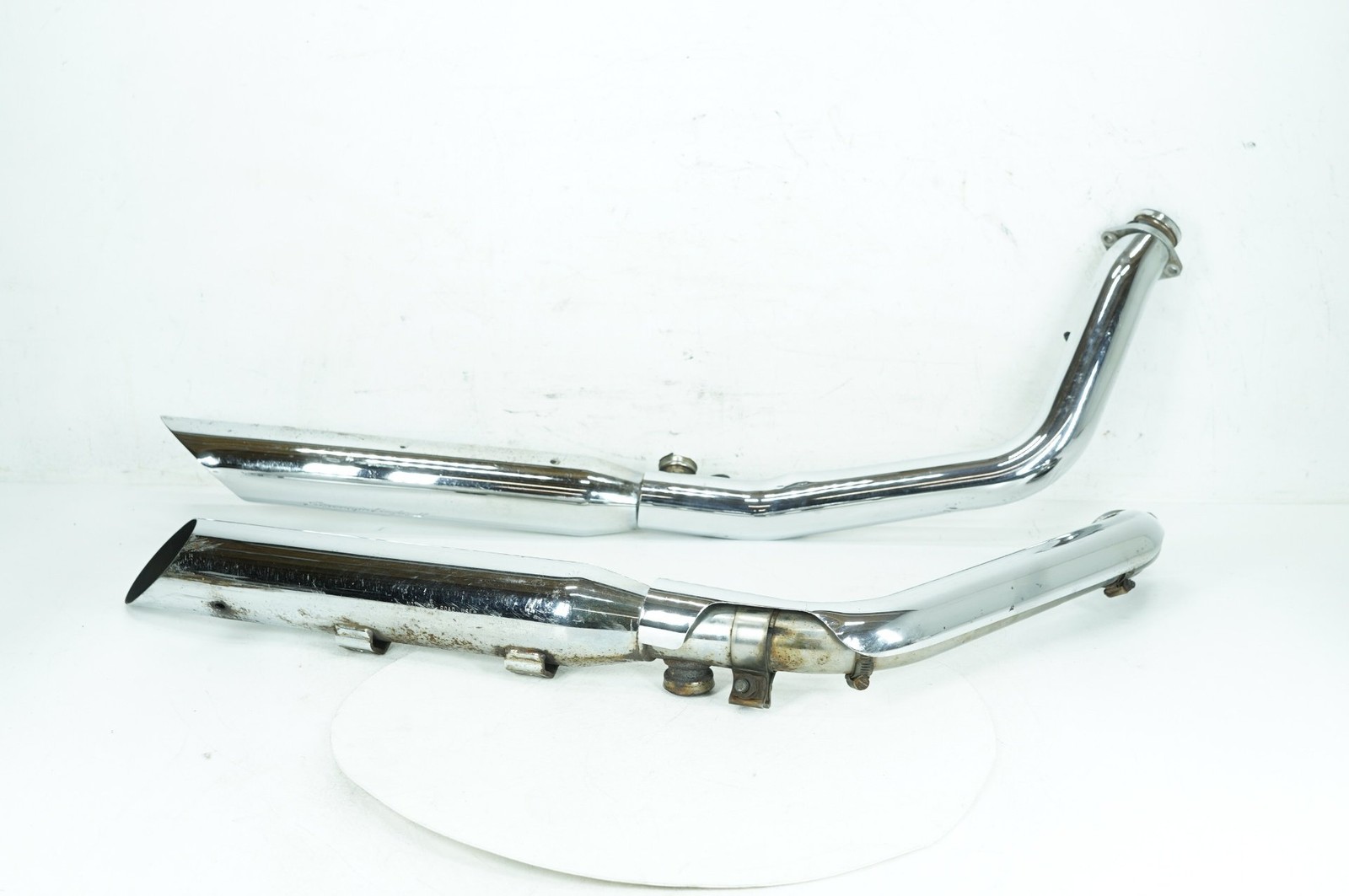 2003 Harley Softail FLSTC Heritage Classic OEM Exhaust Header Pipes Muffler
