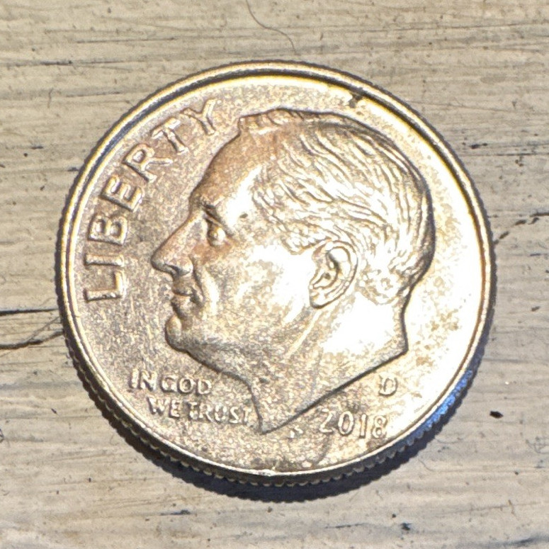 2018-D Roosevelt Dime 10C Denver Mint Business Strike KM#195