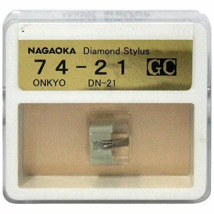NAGAOKA Record Stylus GC74-21 for ONKYO DN-21 OC-21M OC-22M Japan JP F/S