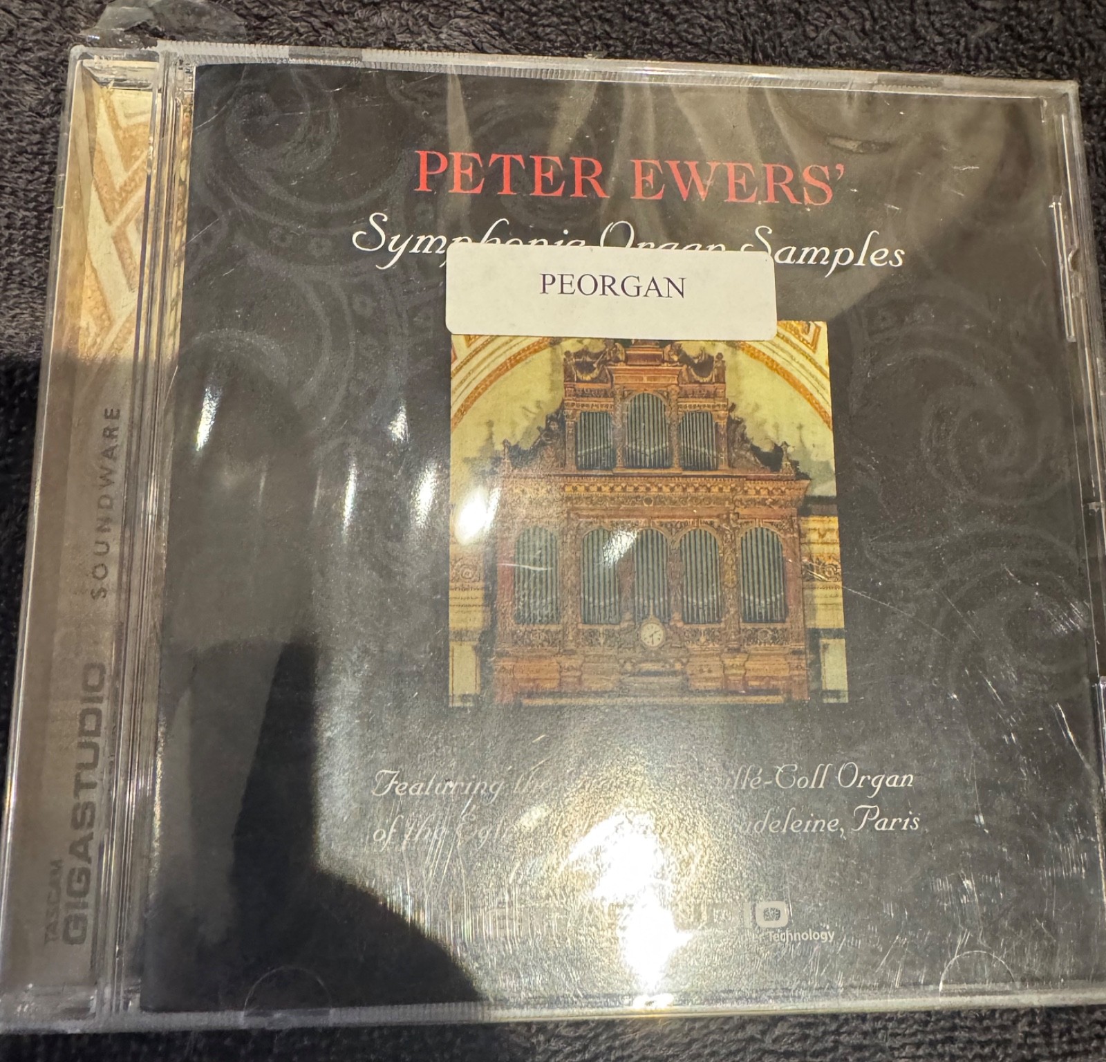 Peter Ewers Symphonic Organ Samples GigaStudio Sampler CD Library France New