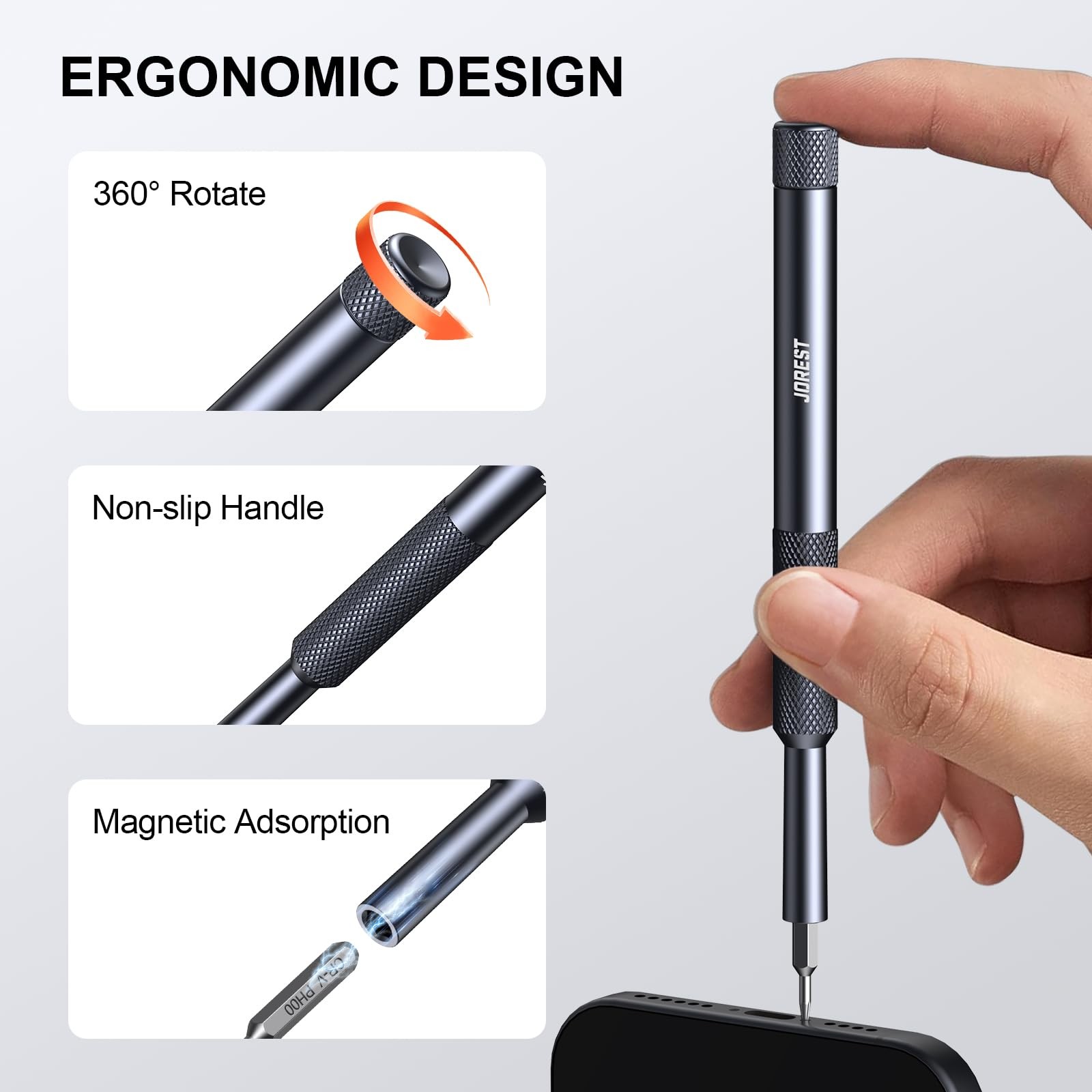 25IN1 Precision Screwdriver Set, Mini Repair Tool Kit with Torx for Macbook, ...