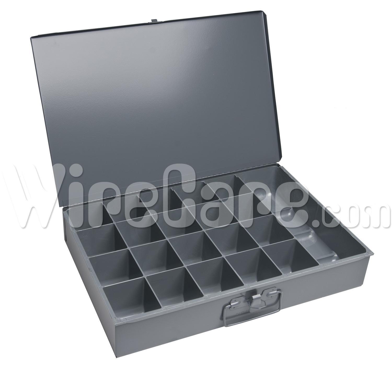 Deutsch Steel Cabinet- 21 Compartment Steel Organizer Case 109-95